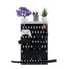 Pegboard (Black) 60*40cm + 12 crochets + 1 etagers